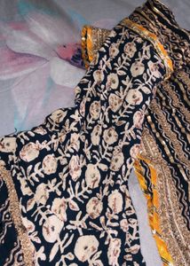 COTTON PEPLUM GARARA SET