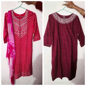 combo Elegant Kurta Sets - Like New