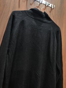 New Black Turtle Neck Sweatshirt