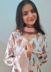 Cotton kurta set🌻