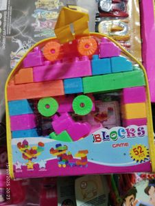 Colorful Building Blocks Set