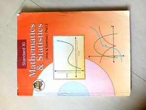 Class 11th State board Maths Textbook (Both)