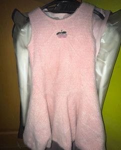 Cute Pink Sleeveless Dress