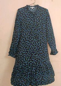 Blue Polka Dot Dress