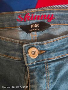 Trendy Denim Jeans Slim Fit