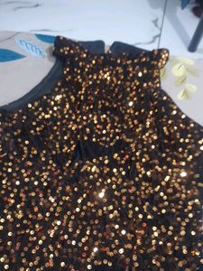 Sequence Velvet Dress