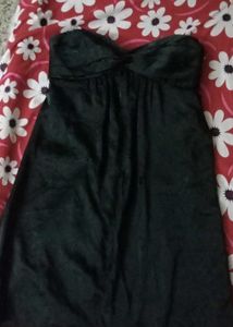 Black Strapless Dress