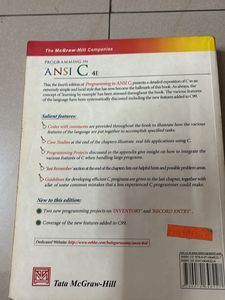 Programming In ANSI C