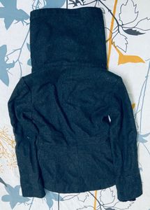 Elegant Wool Blend Coat For Kids