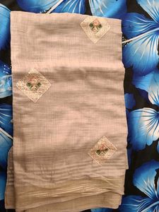 Elegant Linen Saree