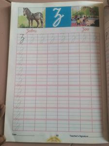 Cursive Writing Book