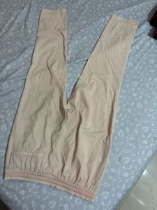 Beige Casual Pants