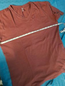 No Fuss L size Men Tshirt &amp; Khaki Casual Trousers