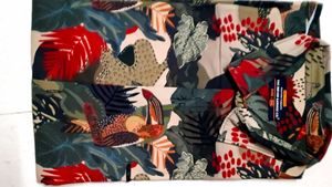 Tropical Printed Shirt Short Sleeve