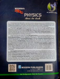 Physics Modern&#39;s abc Part --2 Class 11