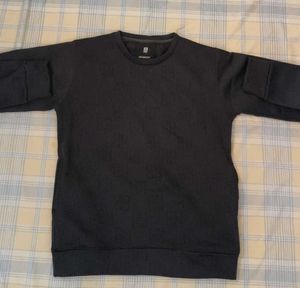 Men's Grey Pullover Sweatshirt