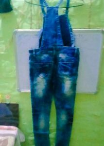 Western Denim Dungree
