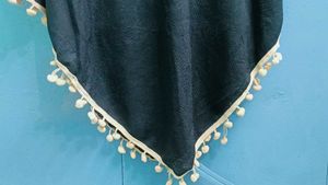 Stylish Black Poncho