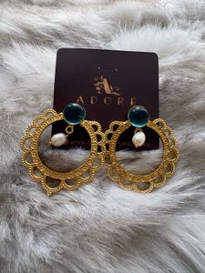 Adore Gold-tone Hoop Earrings