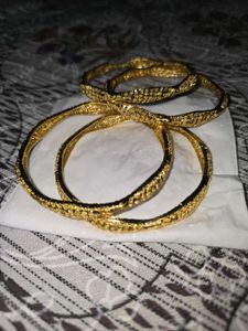 Gold Plated Bangles