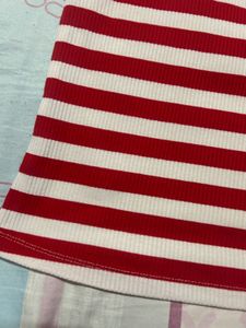 Striped Amour Top