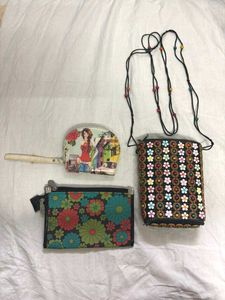 Boho Beaded sling bag frm Goa