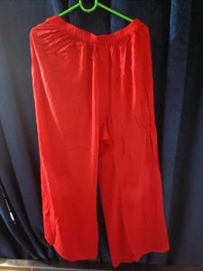 Red Embroidered Kurta Set