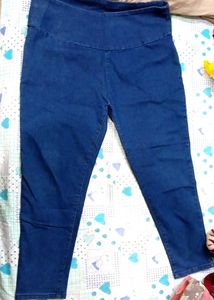 Blue Denim Jeggings