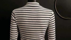 🎊sale🎉SHAIN Striped Turtleneck Top