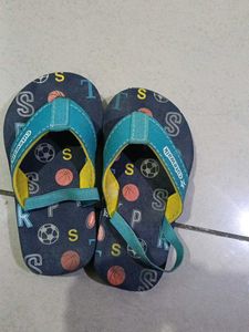 CuteWalk Kids' Blue Flip-Flops(18-24 months)