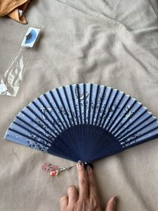 Japanese Fan with Lucky Charm Strap