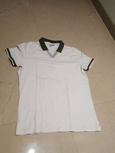 White Polo T-Shirt