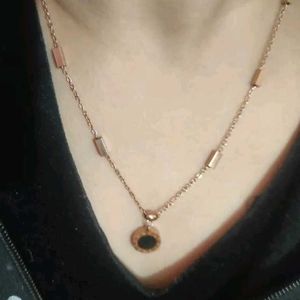 Reversible Roman Charm Necklace