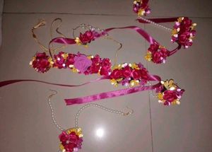 Full Bridal Flower Jwellery Set for Wedding/Party