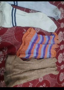Vintage Striped used Socks of girls