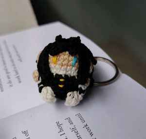 Mitsuri &amp; Iguru crochet Keychains