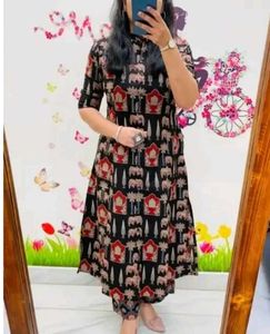 Printed Kurta Set