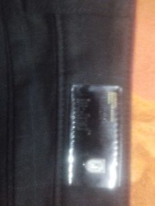 Dark Blue Straight Leg Pants