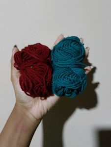 Woolen Thread And Resin Art Material Combo
