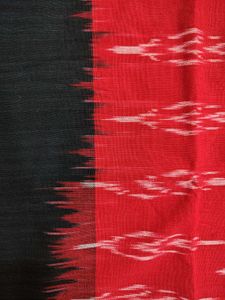 Maroon &amp; Black Dress Material