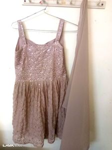 Mauve Sequin Dress