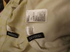 H&amp;M CO ORD SET LIGHT GREEN PLAID