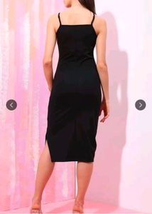 Black Midi Dress