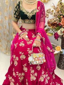 Stunning Pink Lehenga Choli