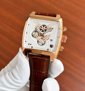 Tag Heuer Monaco V4 Rose Gold
