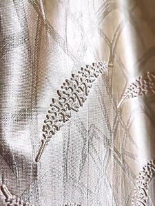 Beautiful Double Embolished Curtains - Set of 3