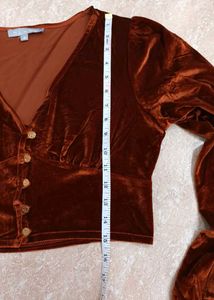 Velvet New Crop Top