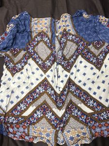 Boho Print Top