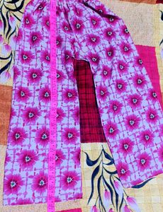 Floral Pink Pajama Set