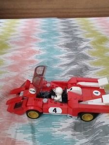 Fully Made Lego Ferrari Sports Car